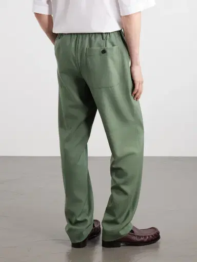 Dries Van Noten Penny Straight-Leg Wool Trousers - Men | Thumbnail 4