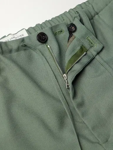 Dries Van Noten Penny Straight-Leg Wool Trousers - Men | Thumbnail 6