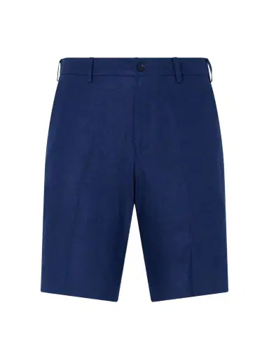 Anderson & Sheppard Straight-Leg Linen Shorts - Men | Thumbnail 1 Anderson & Sheppard Straight-Leg Linen Shorts - Men | Thumbnail 1