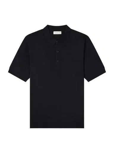 Dries Van Noten Murice Merino Wool Polo Shirt - Men | Thumbnail 1