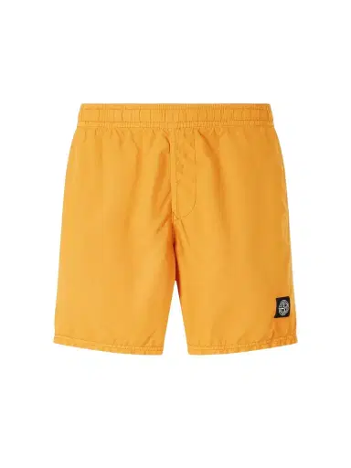 Stone Island Straight-Leg Mid-Length Logo-Print Shell Swim Shorts - Men | Thumbnail 1 Stone Island Straight-Leg Mid-Length Logo-Print Shell Swim Shorts - Men | Thumbnail 1