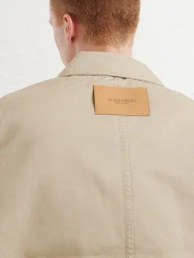 JW Anderson Logo-Embroidered Cotton-Twill Jacket - Men | Thumbnail 5 JW Anderson Logo-Embroidered Cotton-Twill Jacket - Men | Thumbnail 5