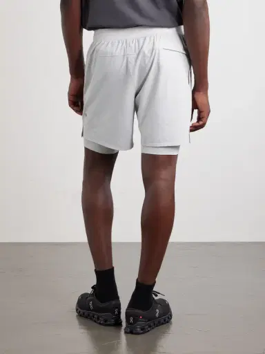 lululemon License to Train Straight-Leg Layered 7" Stretch Recycled-Shell and Jersey Drawstring Shorts - Men | Thumbnail 4