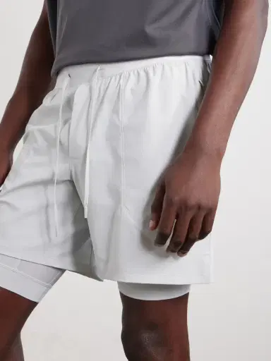 lululemon License to Train Straight-Leg Layered 7" Stretch Recycled-Shell and Jersey Drawstring Shorts - Men | Thumbnail 5