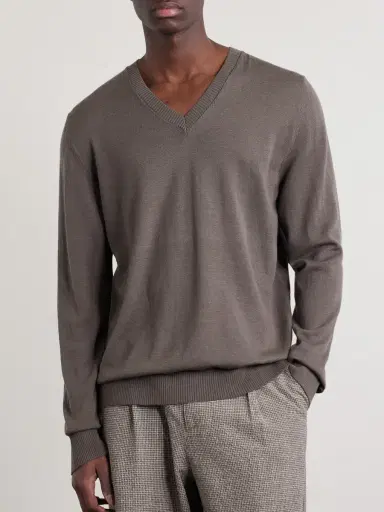 De Bonne Facture Saxophonist Wool Sweater - Men | Thumbnail 3 De Bonne Facture Saxophonist Wool Sweater - Men | Thumbnail 3