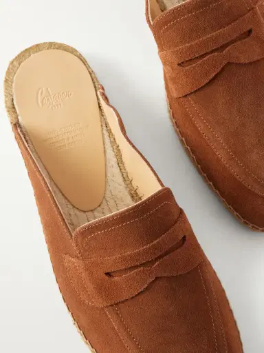Castañer Nando Suede Backless Espadrilles - Men | Thumbnail 4 Castañer Nando Suede Backless Espadrilles - Men | Thumbnail 4