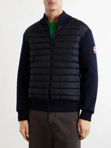 Canada Goose HyBridge Slim-Fit Quilted Down Shell and Merino Wool Jacket - Men | Thumbnail 3 Canada Goose HyBridge Slim-Fit Quilted Down Shell and Merino Wool Jacket - Men | Thumbnail 3