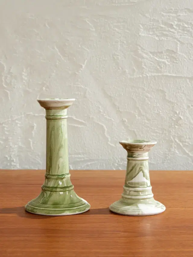 The Conran Shop Earthenware Candlestick - Men