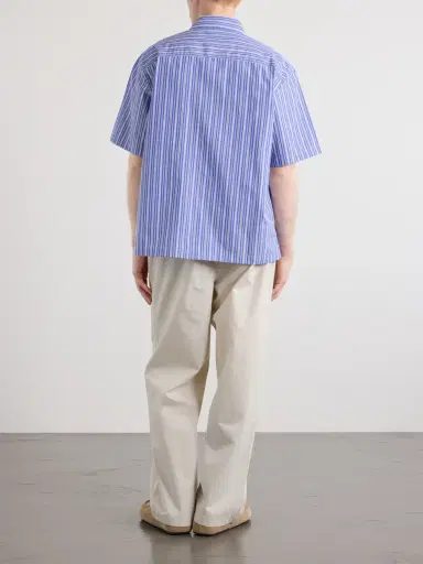 Aimé Leon Dore Striped Cotton-Poplin Shirt - Men | Thumbnail 4