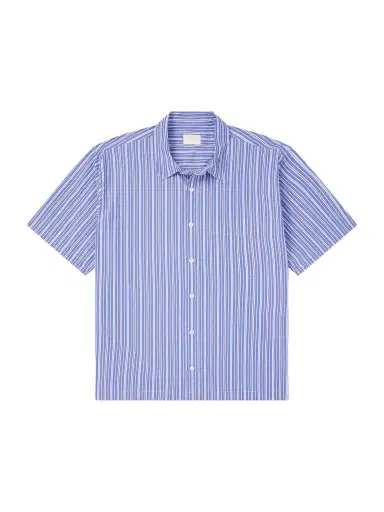 Aimé Leon Dore Striped Cotton-Poplin Shirt - Men | Thumbnail 1