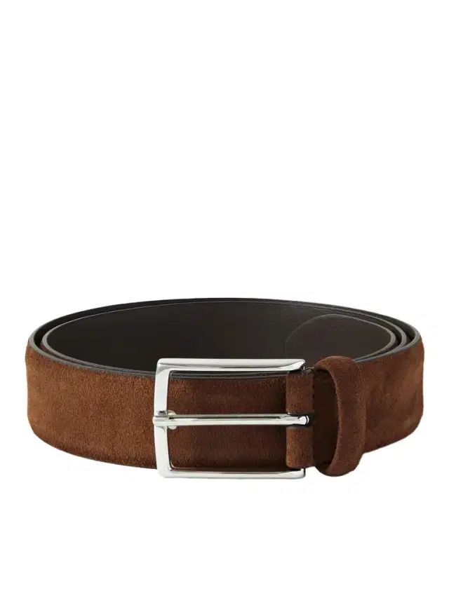 3.5cm Suede Belt - Men 3.5cm Suede Belt - Men