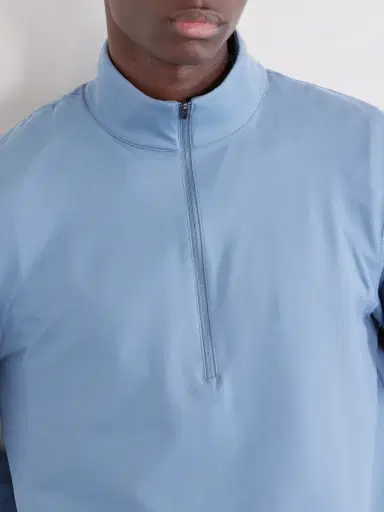 lululemon Slim-Fit Stretch Recycled-Jersey Half-Zip Top - Men | Thumbnail 5 lululemon Slim-Fit Stretch Recycled-Jersey Half-Zip Top - Men | Thumbnail 5