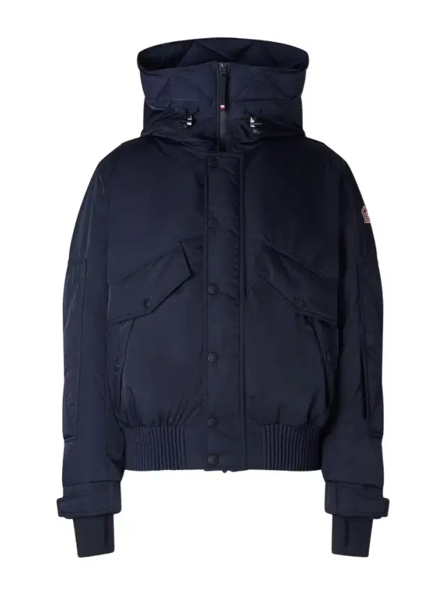 Moncler Grenoble Breche Shearling-Trimmed Gabardine Hooded Down Jacket - Men