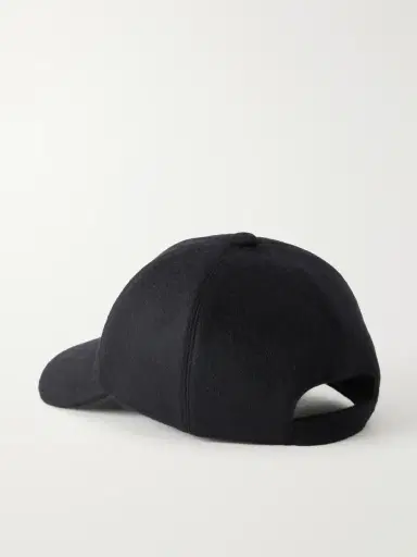 Kiton Logo-Embroidered Cashmere Cap - Men | Thumbnail 4 Kiton Logo-Embroidered Cashmere Cap - Men | Thumbnail 4