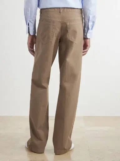 Dries Van Noten Straight-Leg Cotton Trousers - Men | Thumbnail 4