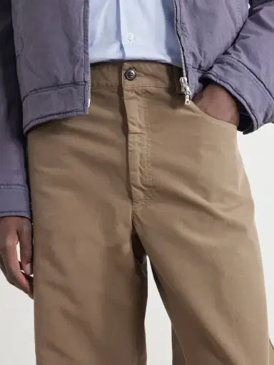 Dries Van Noten Straight-Leg Cotton Trousers - Men | Thumbnail 6