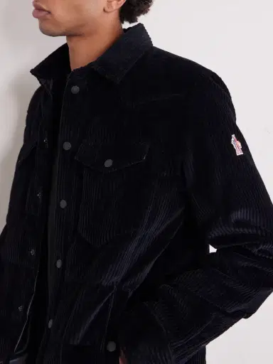 Moncler Grenoble Gelt Quilted Cotton-Blend Corduroy Down Shirt Jacket - Men | Thumbnail 5