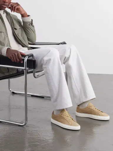 Common Projects Achilles Nubuck Sneakers - Men | Thumbnail 2 Common Projects Achilles Nubuck Sneakers - Men | Thumbnail 2