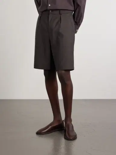 De Bonne Facture Naturalist Straight-Leg Wool Shorts - Men | Thumbnail 3 De Bonne Facture Naturalist Straight-Leg Wool Shorts - Men | Thumbnail 3