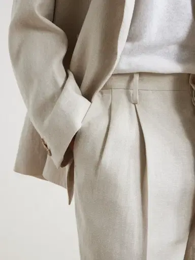 Kaptain Sunshine Straight-Leg Linen and Silk-Blend Trousers - Men | Thumbnail 5 Kaptain Sunshine Straight-Leg Linen and Silk-Blend Trousers - Men | Thumbnail 5
