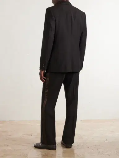 Wales Bonner Alto Virgin Wool Blazer - Men | Thumbnail 4 Wales Bonner Alto Virgin Wool Blazer - Men | Thumbnail 4