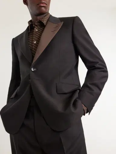 Wales Bonner Alto Virgin Wool Blazer - Men | Thumbnail 5 Wales Bonner Alto Virgin Wool Blazer - Men | Thumbnail 5