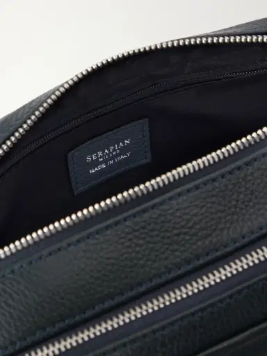 Serapian Full-Grain Leather Wash Bag - Men | Thumbnail 4 Serapian Full-Grain Leather Wash Bag - Men | Thumbnail 4