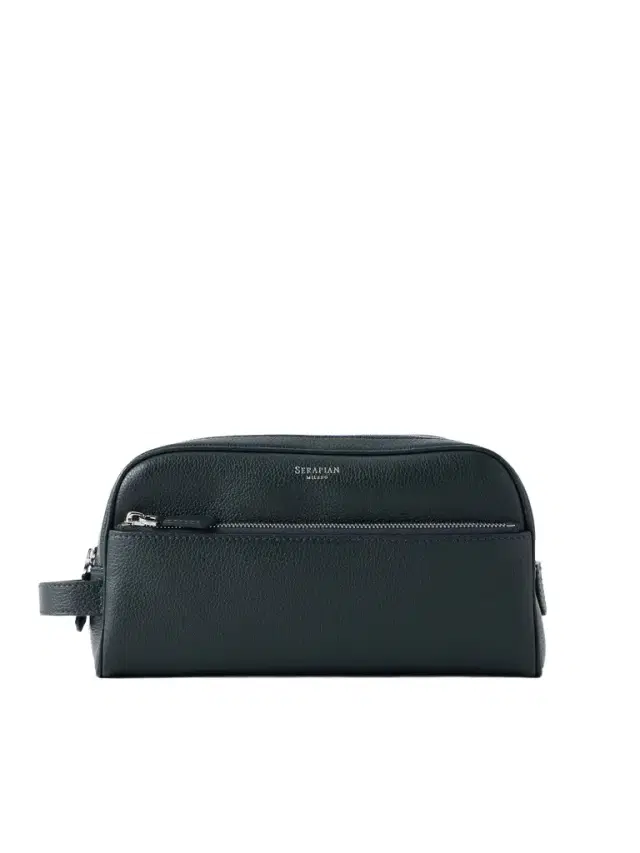 Serapian Full-Grain Leather Wash Bag - Men