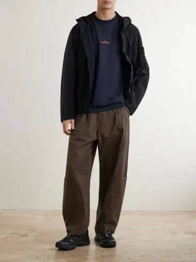 Stone Island Crinkle-Shell Hooded Jacket - Men | Thumbnail 2 Stone Island Crinkle-Shell Hooded Jacket - Men | Thumbnail 2