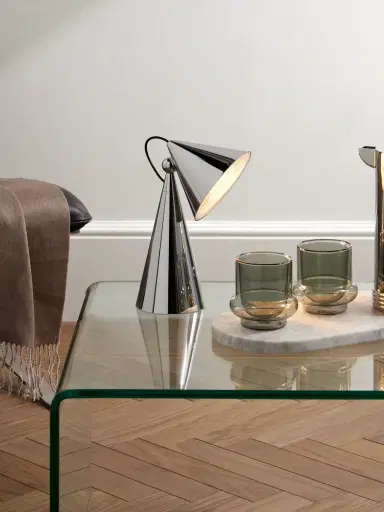 Tom Dixon Pose Portable Silver-Tone LED Lamp - Men | Thumbnail 2 Tom Dixon Pose Portable Silver-Tone LED Lamp - Men | Thumbnail 2