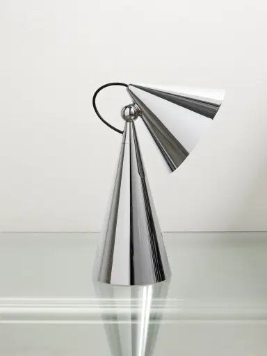 Tom Dixon Pose Portable Silver-Tone LED Lamp - Men | Thumbnail 1 Tom Dixon Pose Portable Silver-Tone LED Lamp - Men | Thumbnail 1