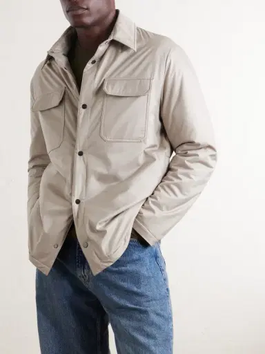 Kiton Padded Shell Overshirt - Men | Thumbnail 3