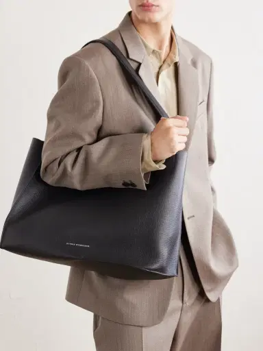 Studio Nicholson The Reflection Leather Tote - Men | Thumbnail 2 Studio Nicholson The Reflection Leather Tote - Men | Thumbnail 2