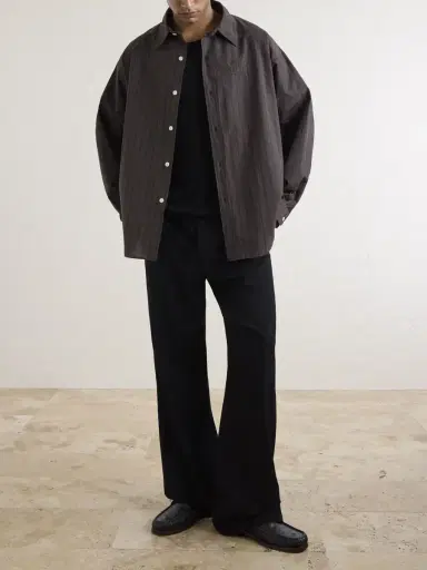 mfpen Essay Pinstriped Cotton Shirt - Men | Thumbnail 2 mfpen Essay Pinstriped Cotton Shirt - Men | Thumbnail 2