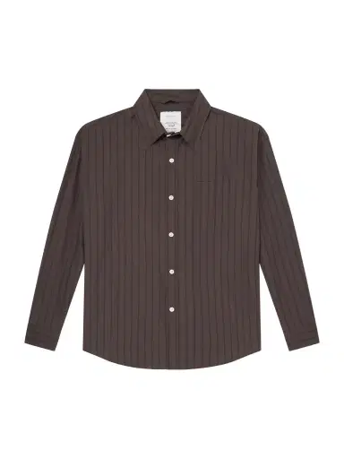 mfpen Essay Pinstriped Cotton Shirt - Men | Thumbnail 1 mfpen Essay Pinstriped Cotton Shirt - Men | Thumbnail 1
