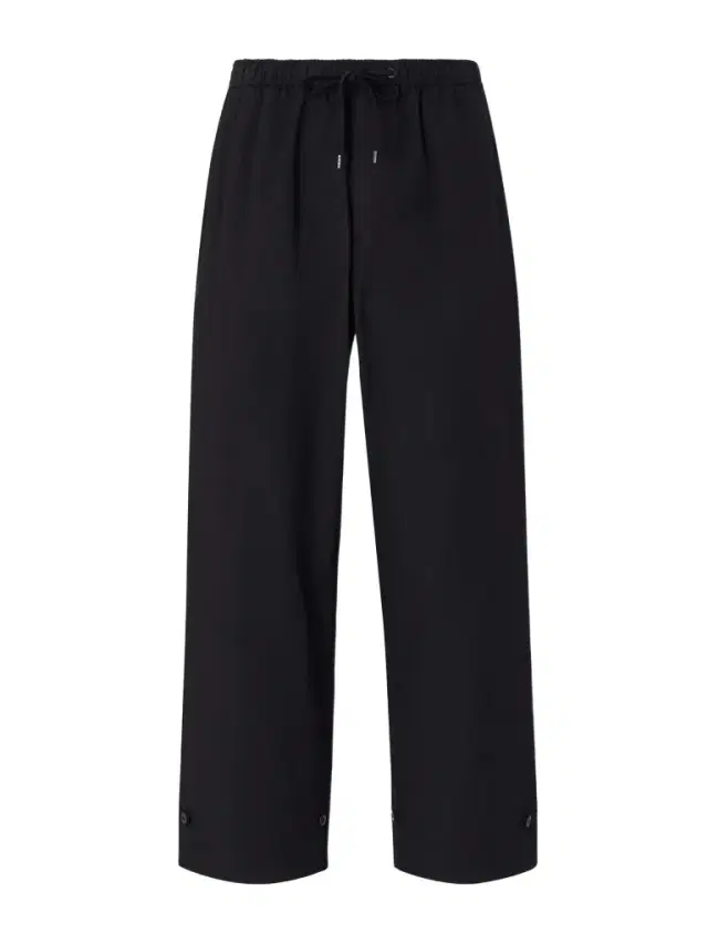 ATON Wide-Leg Cotton-Blend Gabardine Drawstring Trousers - Men