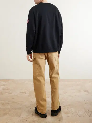 Canada Goose Rove Logo-Embroidered Cotton-Jersey Sweater - Men | Thumbnail 4 Canada Goose Rove Logo-Embroidered Cotton-Jersey Sweater - Men | Thumbnail 4