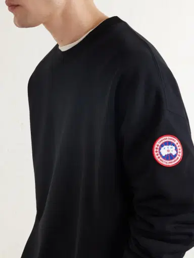 Canada Goose Rove Logo-Embroidered Cotton-Jersey Sweater - Men | Thumbnail 5 Canada Goose Rove Logo-Embroidered Cotton-Jersey Sweater - Men | Thumbnail 5