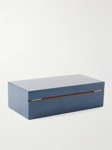 Rapport London Heritage Lacquered Cedar 4-Piece Watch Box - Men | Thumbnail 3