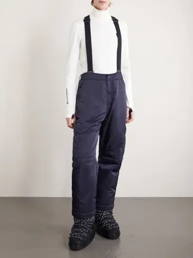 Moncler Grenoble Wide-Leg Padded Ski Salopettes - Men | Thumbnail 4