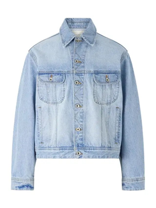 Studio Nicholson Derby Cropped Denim Jacket - Men