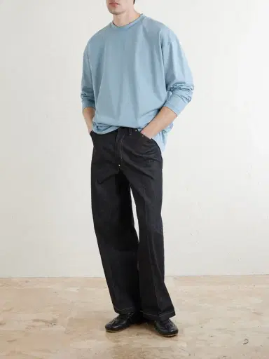 ATON Suvin Cotton Long-Sleeved T-Shirt - Men | Thumbnail 2 ATON Suvin Cotton Long-Sleeved T-Shirt - Men | Thumbnail 2