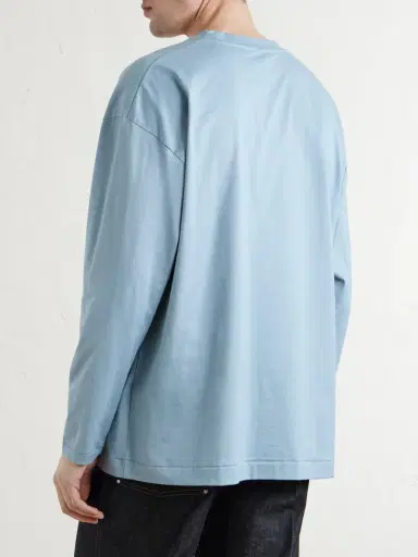 ATON Suvin Cotton Long-Sleeved T-Shirt - Men | Thumbnail 4 ATON Suvin Cotton Long-Sleeved T-Shirt - Men | Thumbnail 4