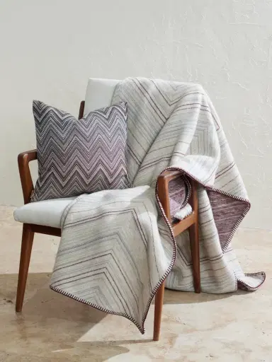 Missoni Home Catullo Fringed Wool-Blend Throw - Men | Thumbnail 2