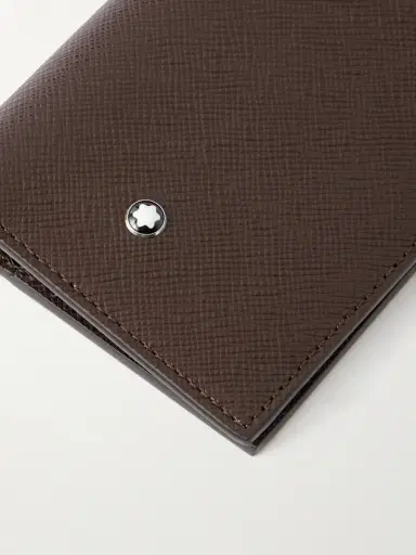 Montblanc Cross-Grain Leather Billfold Wallet - Men | Thumbnail 3 Montblanc Cross-Grain Leather Billfold Wallet - Men | Thumbnail 3