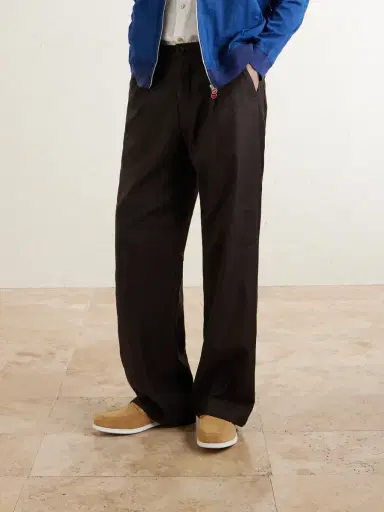 Kiton Suede Penny Loafers - Men | Thumbnail 2