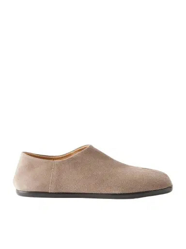 Maison Margiela Tabi Split-Toe Suede Slippers - Men | Thumbnail 1 Maison Margiela Tabi Split-Toe Suede Slippers - Men | Thumbnail 1