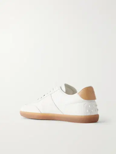Tod's Suede-Trimmed Leather Sneakers - Men | Thumbnail 4 Tod's Suede-Trimmed Leather Sneakers - Men | Thumbnail 4