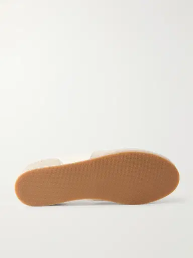Common Projects Minimal Runner Suede-Trimmed Leather Sneakers - Men | Thumbnail 3 Common Projects Minimal Runner Suede-Trimmed Leather Sneakers - Men | Thumbnail 3