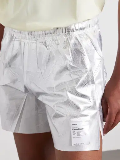 Satisfy Straight-Leg 5" Logo-Appliquéd Printed PeaceShell™ Shorts - Men | Thumbnail 5 Satisfy Straight-Leg 5" Logo-Appliquéd Printed PeaceShell™ Shorts - Men | Thumbnail 5